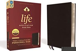 NIV Life Application Study Bible Personal Size