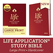 NIV Life Application Study Bible Lg Prnt