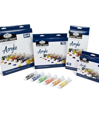 Essentials 21ml Acrylic Paint 12ct Tube Set