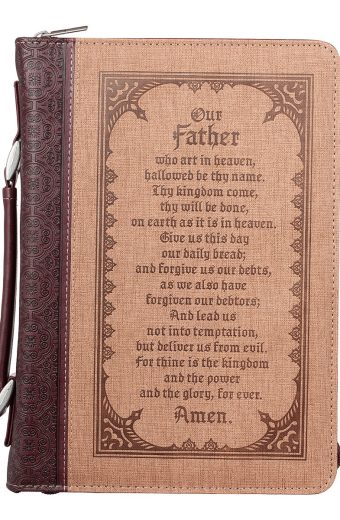 Bible Cover - The Lord's Prayer - Large