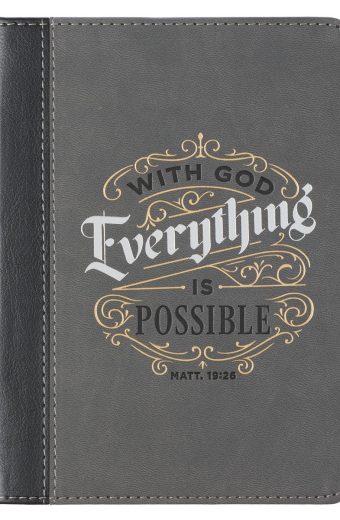 With God Everything is Possible Journal