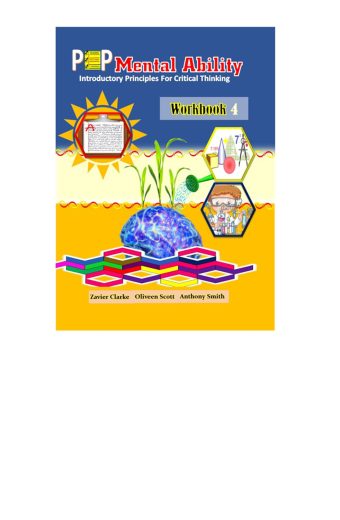 PEP Mental Ability: Introductory Principles for Critical Thinking - Workbook 4