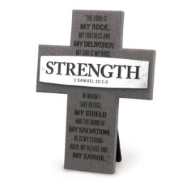 Badge of Faith Cross - Strength