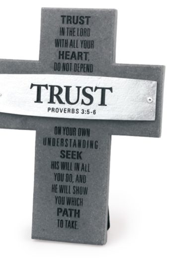 Badge of Faith Cross - Trust