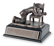 Praying Man M of Faith Sculpture - Sml