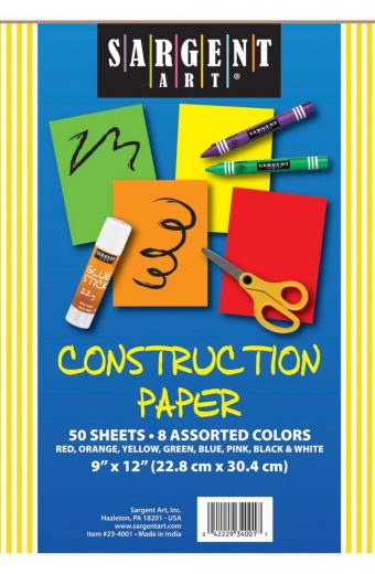 50 count Construction Paper