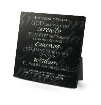 Serenity Prayer Plaque
