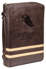 Bib Cover Eagle Lrg Brn