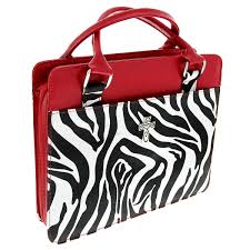 Bib Cover Safari Coll Zebra Print Lrg