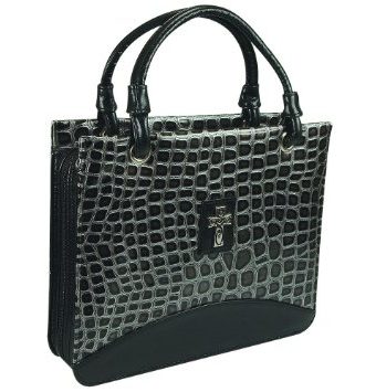 Bib Cover Croc Lrg - Blk