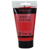 Essentials 75ml Tube Acrylic Cadmium Red