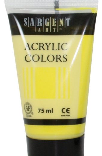 Essentials 75ml Tube Acrylic Primary Yellow