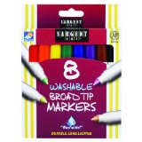 8 count Washable Broad Tip Marker