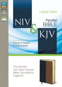 NIV / KJV Parellel Bible Large Print I/L