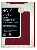 KJV G/Print Ref Bible - Burg