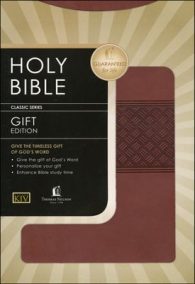 Kjv Gift Bible-Auburn