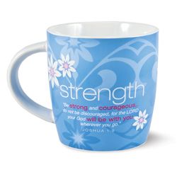 Strength Ceramic Mug w/Scripture Cards
