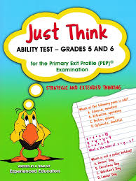 Just Think Ability Test Grade 5 and 6 for Primary Exit Profile (PEP)