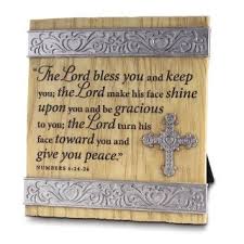 Lord Bless You Plaque