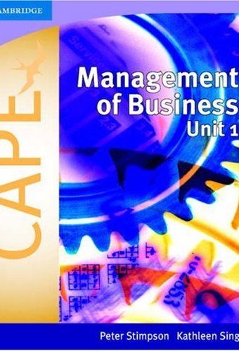 Management to Business Cape 1