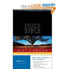 KJV Gift & Award Bible - Black
