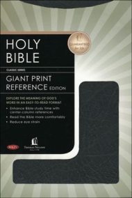 NKJV PS Giant print Bible Blk Lthrflx