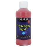 Sargent Brand Tempera 8oz - Red