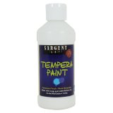 Sargent Brand Tempera 8oz - White