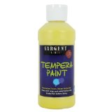Sargent Brand Tempera 8oz - Yellow